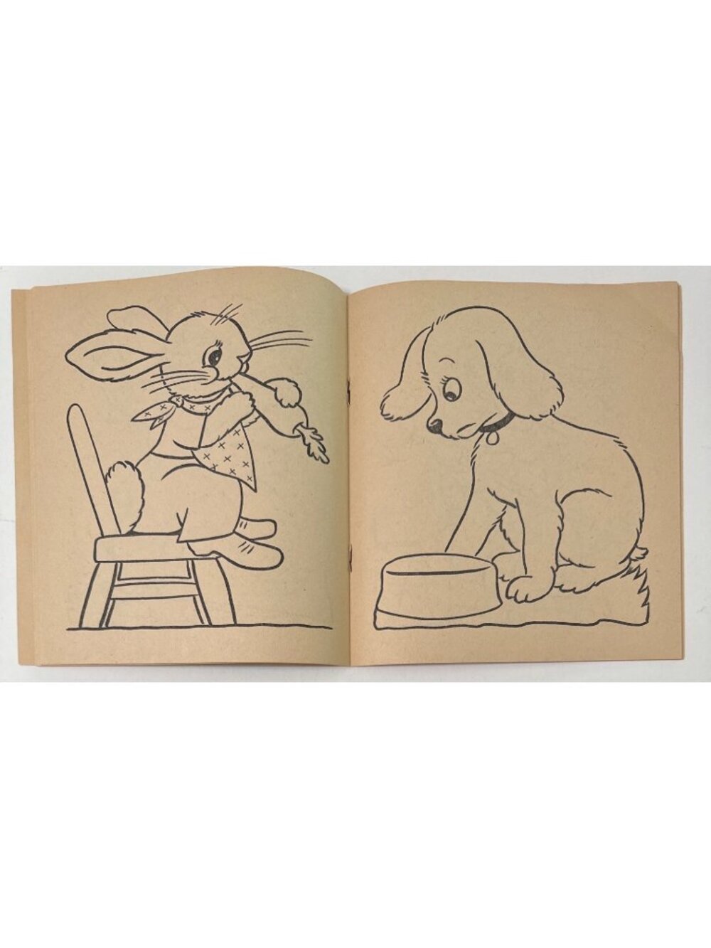 Vtg 1958 First Coloring Book Clarence Biers Whitman Publishing Children Activity - Picture 9 of 16